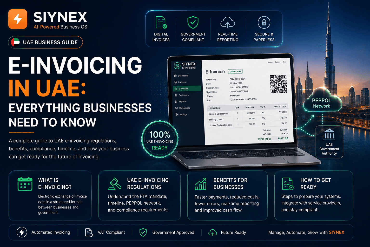 E-Invoicing in UAE: Everything Businesses Need to Know (2026 Guide)