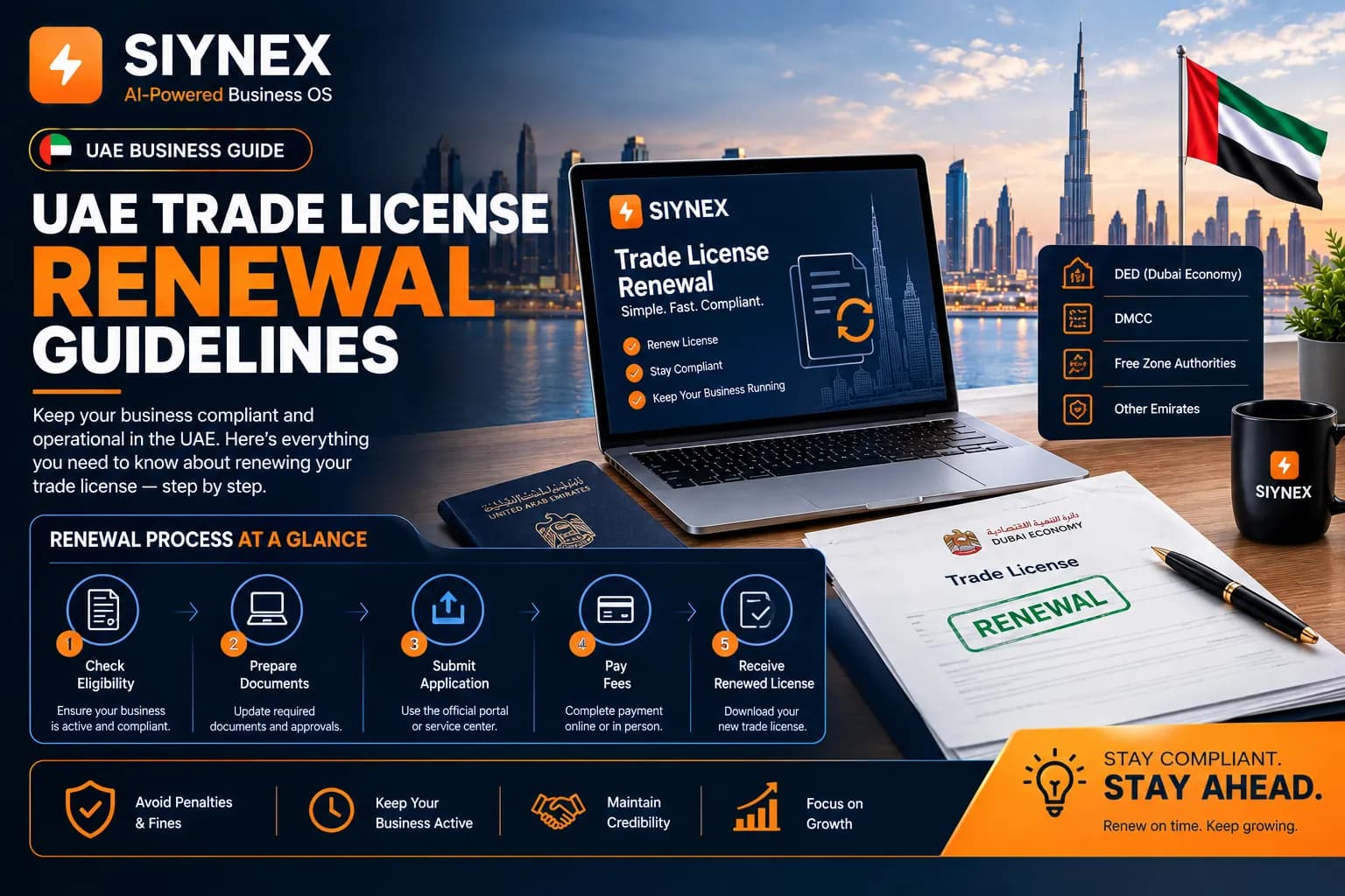 UAE Trade License Renewal Guide (2026) — Everything You Need to Know